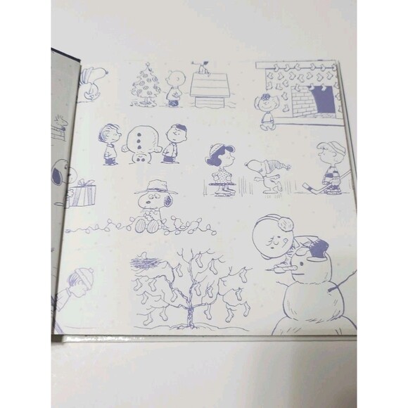 Joy of a Peanuts Christmas Hardcover Book Hallmark Charlie Brown Snoopy VTG 2000 - Picture 5 of 16